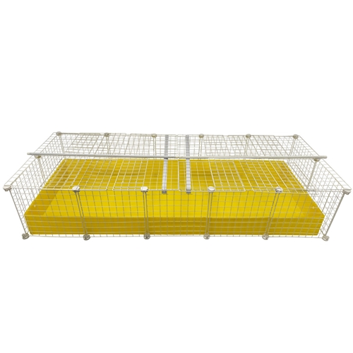 2x5 grid covered C&C Cagetopia Cage - XL